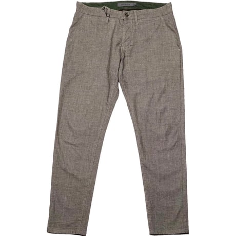 ☆タグ付き新古品☆ MADE IN ITALY製 SIVIGLIA テーパードパンツ ブラウン W33サイズ