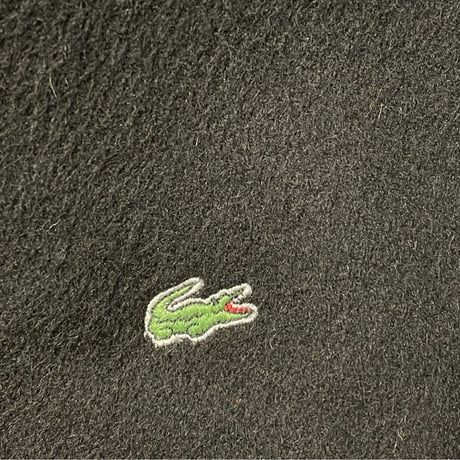 LACOSTE マフラー ブラック