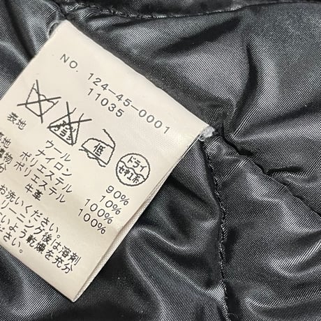 ALPHA INDUSTRIES × SHIPS GENERAL SUPPLY 中綿キルティング加工ダッフルコート ブラック Lサイズ