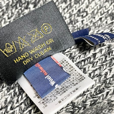 MADE IN ENGLAND製 HIGHLAND2000 BRITISH WOOL ニット帽 グレー