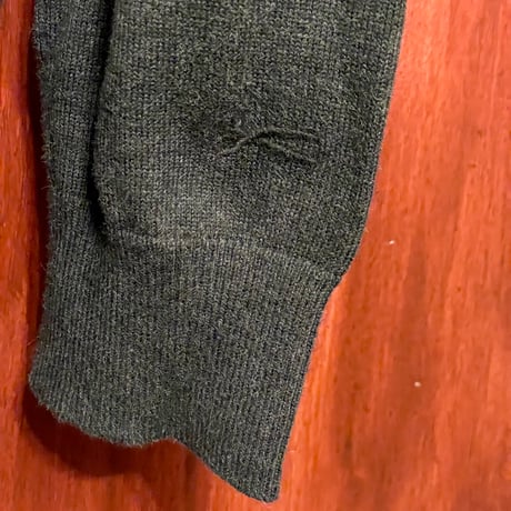 DENHAM クルーネックコットンセーター チャコールグレー 2サイズ