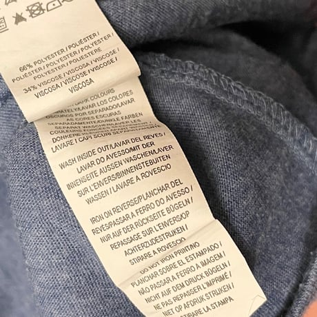 Harry Potter 海外モデルプリントTシャツ ネイビー 46サイズ