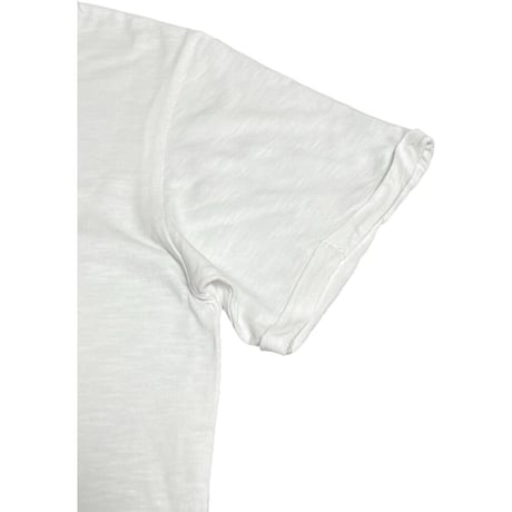 MADE IN ITALY製 SPEND ITALIAN BEARD 半袖プリントTシャツ ホワイト Sサイズ