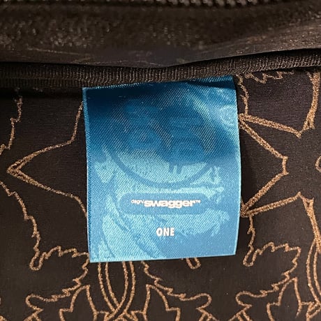 激レア MADE IN JAPAN製 SWAGGER × PORTER 2007年モデル オリジナルカモフラージュ柄キャップ収納ボックス型バッグ グレー