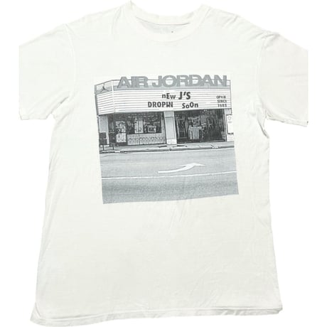 AIR JORDAN 店舗写真 半袖Tシャツ ホワイト Lサイズ
