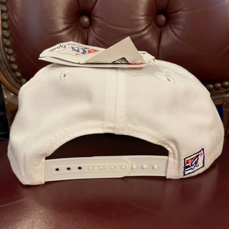 レア タグ付き 90s The Game NFL St. Louis Rams ヴィンテージスナップバックキャップ ホワイト