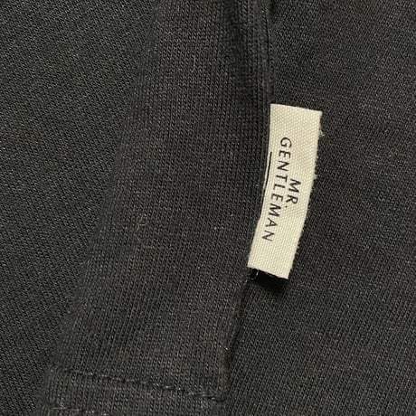 MISTERGENTLEMAN 胸ポケット付き半袖Tシャツ ブラック Mサイズ