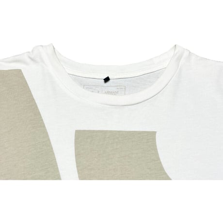 ARMANI JEANS 半袖クルーネックシャツ ホワイト Sサイズ