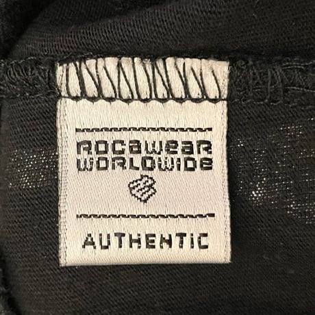 MADE IN MEXICO製 ROCAWEAR プリントTシャツ ブラック Lサイズ