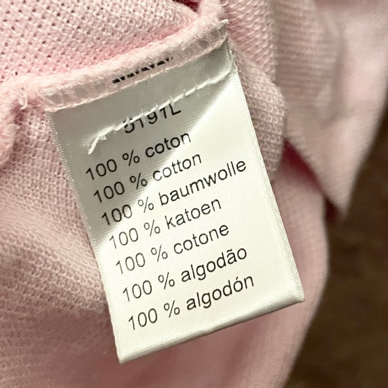 LACOSTE DEVANLAY 半袖鹿の子ポロシャツ ピンク 4サイズ LACOSTE DEVANLAY 半袖鹿の子ポロシャツ ピンク 4サイズ