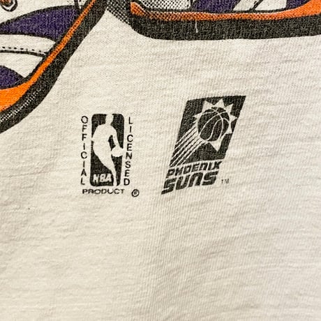 激レア 90s AMERICA'S FAVORITES × NBA PHOENIX SUNS × WARNER BROS. 1993年 コラボプリントTシャツ ホワイト Lサイズ