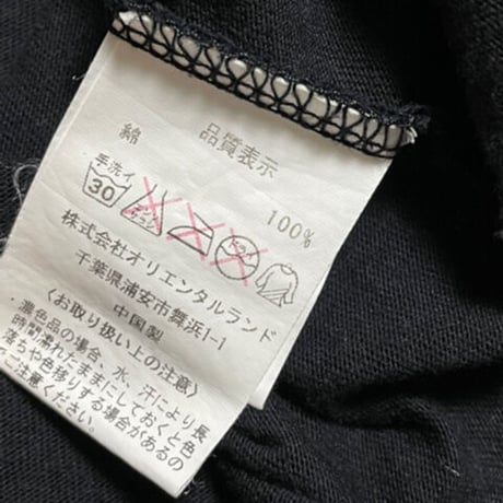 BEAMS × TOKYO DISNEY SEA Mickey スパンコールTシャツ ブラック Sサイズ