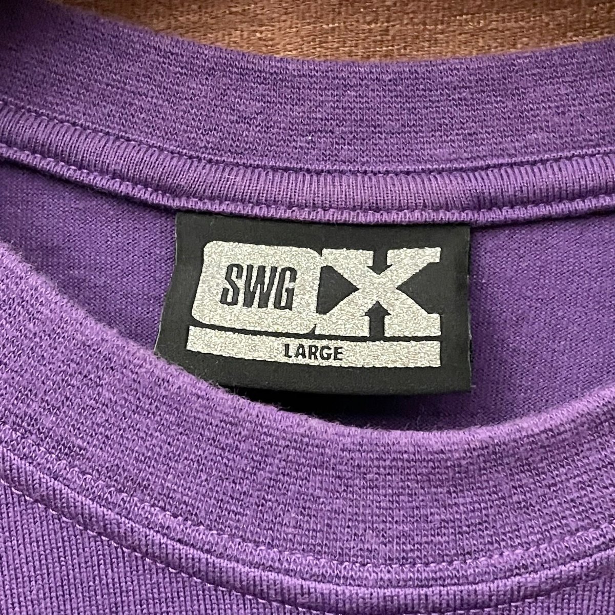 00s SWAGGER 10周年記念tシャツ 10周年記念】SWAGGER スワッガー SWG ゴールド•ラメ Tシャツ