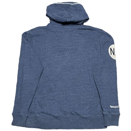 mitchell & ness COOPERSTOWN COLLECTION NY YANKEES プルオーバーパーカー ネイビー Mサイズ