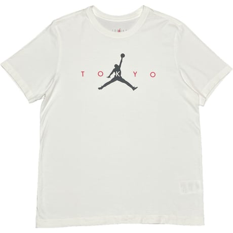 AIR JORDAN TOKYOロゴ半袖Tシャツ ホワイト XLサイズ