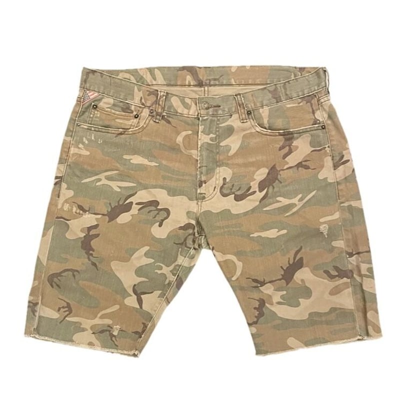 DENIM & SUPPLY RALPH LAUREN Slim Fit 迷彩柄ハーフパンツ  