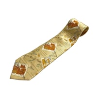 MADE IN ITALY製 RUGBY RALPH LAUREN スカル柄ハンドメイドシルク