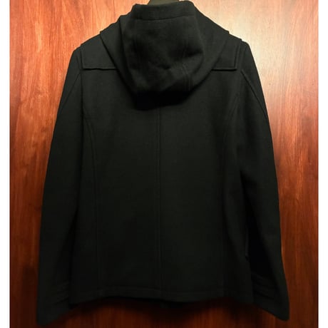 MADE IN JAPAN製 STUDIOUS ウールナイロン ショートダッフルコート ネイビー