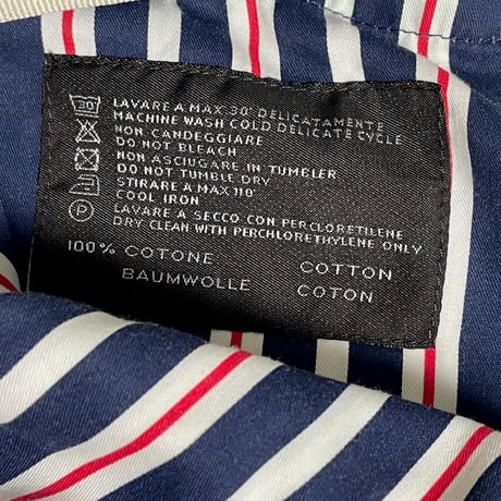 ▲訳あり商品▲ 【TOMORROWLAND 取り扱い】 MADE IN ROMANIA製 PT01 OCEAN DRIVE コットンカラースラックス グリーン 44サイズ