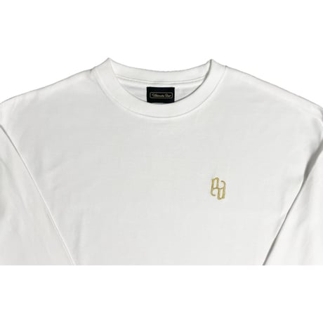 ★新品★ Ultimate Star オリジナル刺繡入り長袖クルーネックTシャツ ホワイト S～XLサイズ