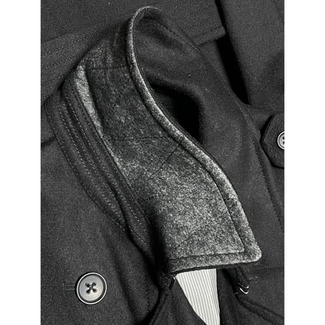 BANANA REPUBLIC ウールトレンチコート ブラック XLサイズ