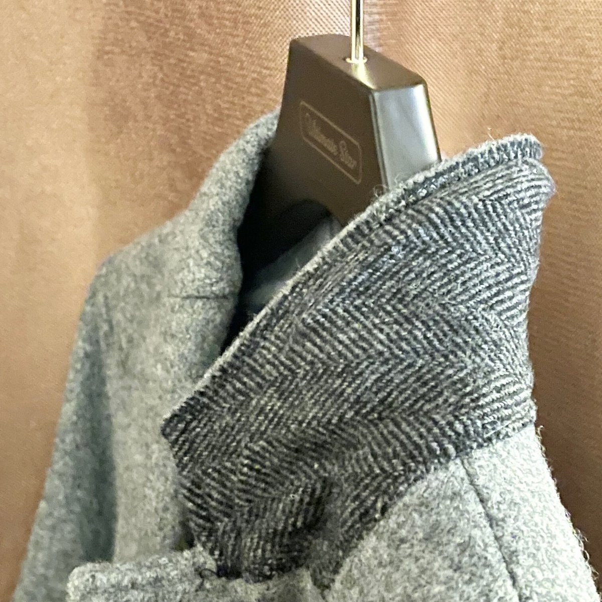 【USA製】MONITALY モニタリー チェック柄 ブルゾン　ウール USA製】MONITALY モニタリー チェック柄 ブルゾンウール