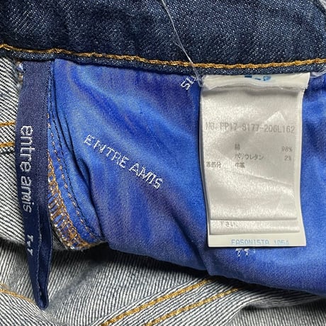 MADE IN ITALY製 entre amis GAGAモデル デニムパンツ インディゴ W30/44サイズ