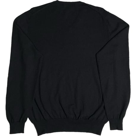 Brooks Brothers Vネックメリノウールセーター ブラック Mサイズ