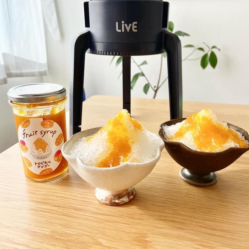 コンコンブル アイスしろくまかき氷、トロピカルパフェ等3点 廃盤 Toffy｜コンパクトふわふわかき氷器 - ラ・クッチーナ