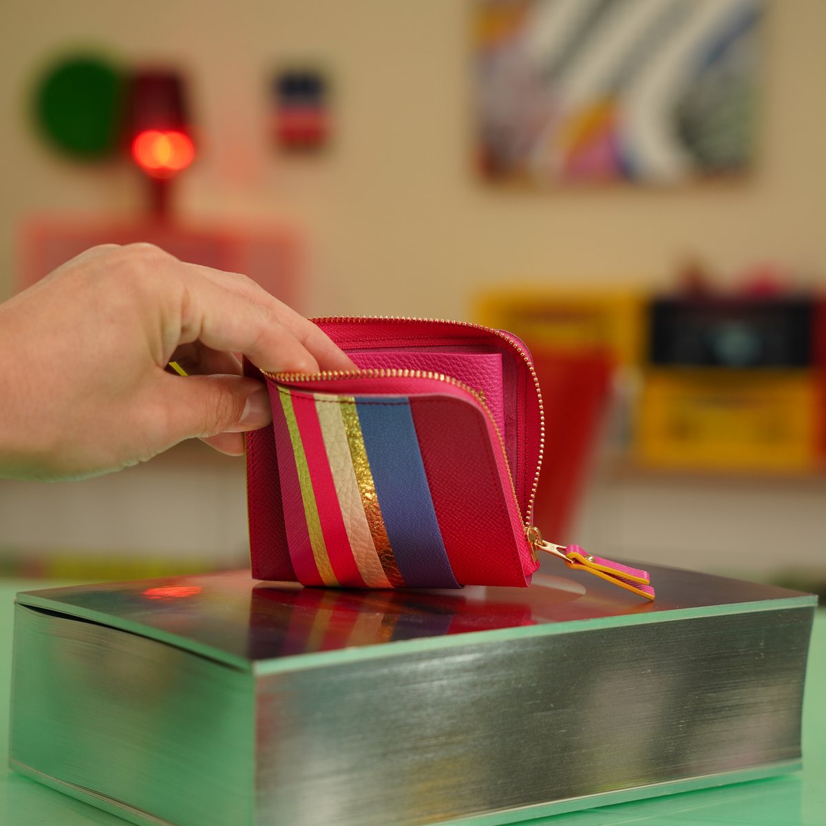 RIOWA ショートウォレット　ホワイト Short Wallet-105 | RiOWA