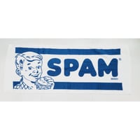 沖縄★SPAM柄★フェイスタオル★人物
