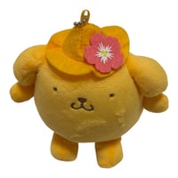 沖縄限定★サンリオシリーズ★日焼けポムポムプリン★ボールチェーン