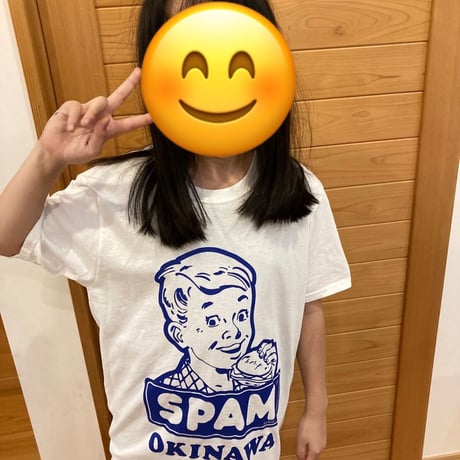 着ると元気になる！話題のSPAMTシャツ！売れてます★沖縄限定★スパム坊や