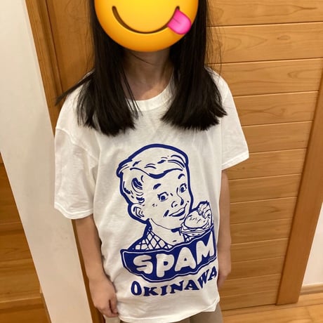 着ると元気になる！話題のSPAMTシャツ！売れてます★沖縄限定★スパム坊や