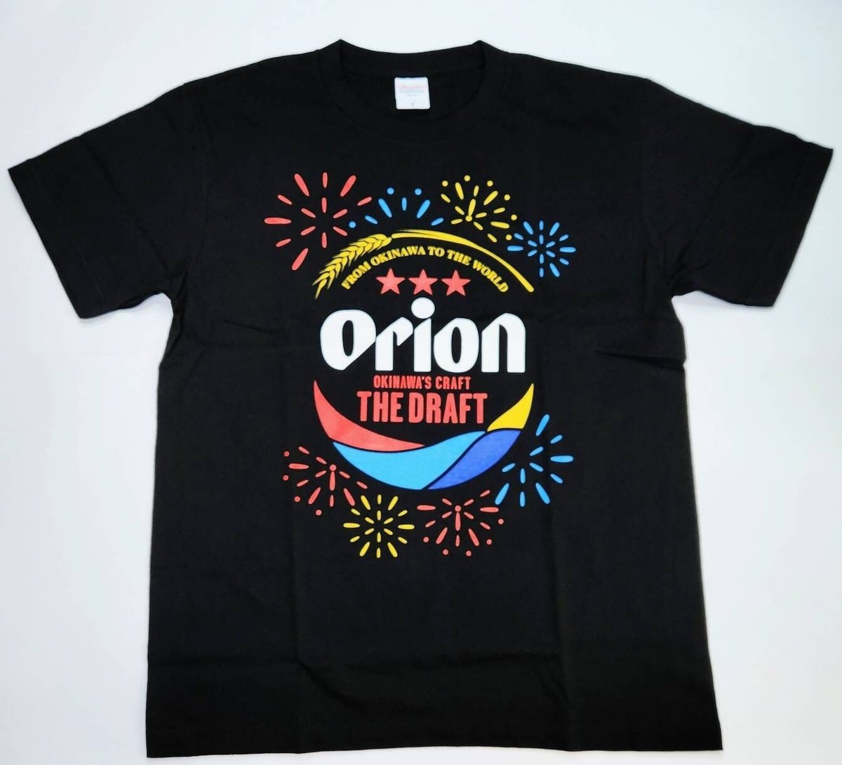 沖縄☆オリオンビール☆人気の花火Tシャツ☆黒 | 沖縄土産 東宝堂 STORE