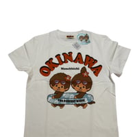 沖縄☆具志堅用高Tシャツ☆公式ライセンスグッズ☆白（裏は無地です