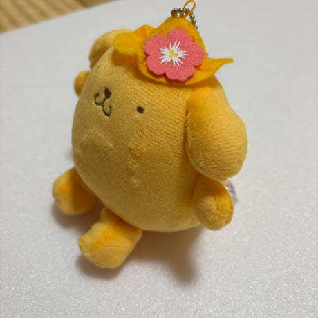 沖縄限定★サンリオシリーズ★日焼けポムポムプリン★ボールチェーン