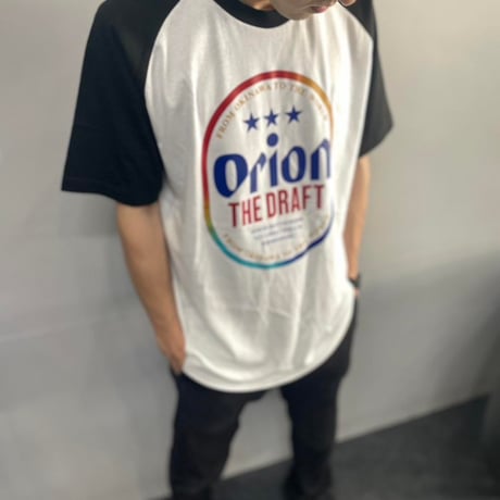 沖縄★オリオンビール公認★新ロゴ★ラグランTシャツ