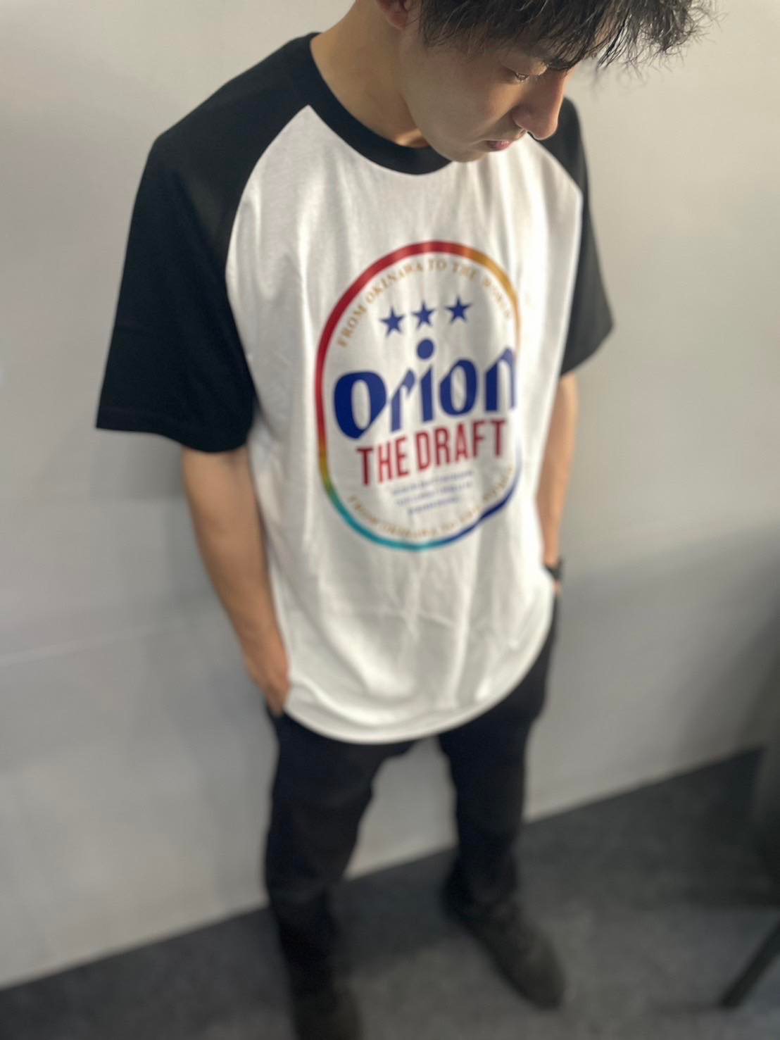 沖縄☆オリオンビール公認☆新ロゴ☆ラグランTシャツ | 沖縄土産 東宝