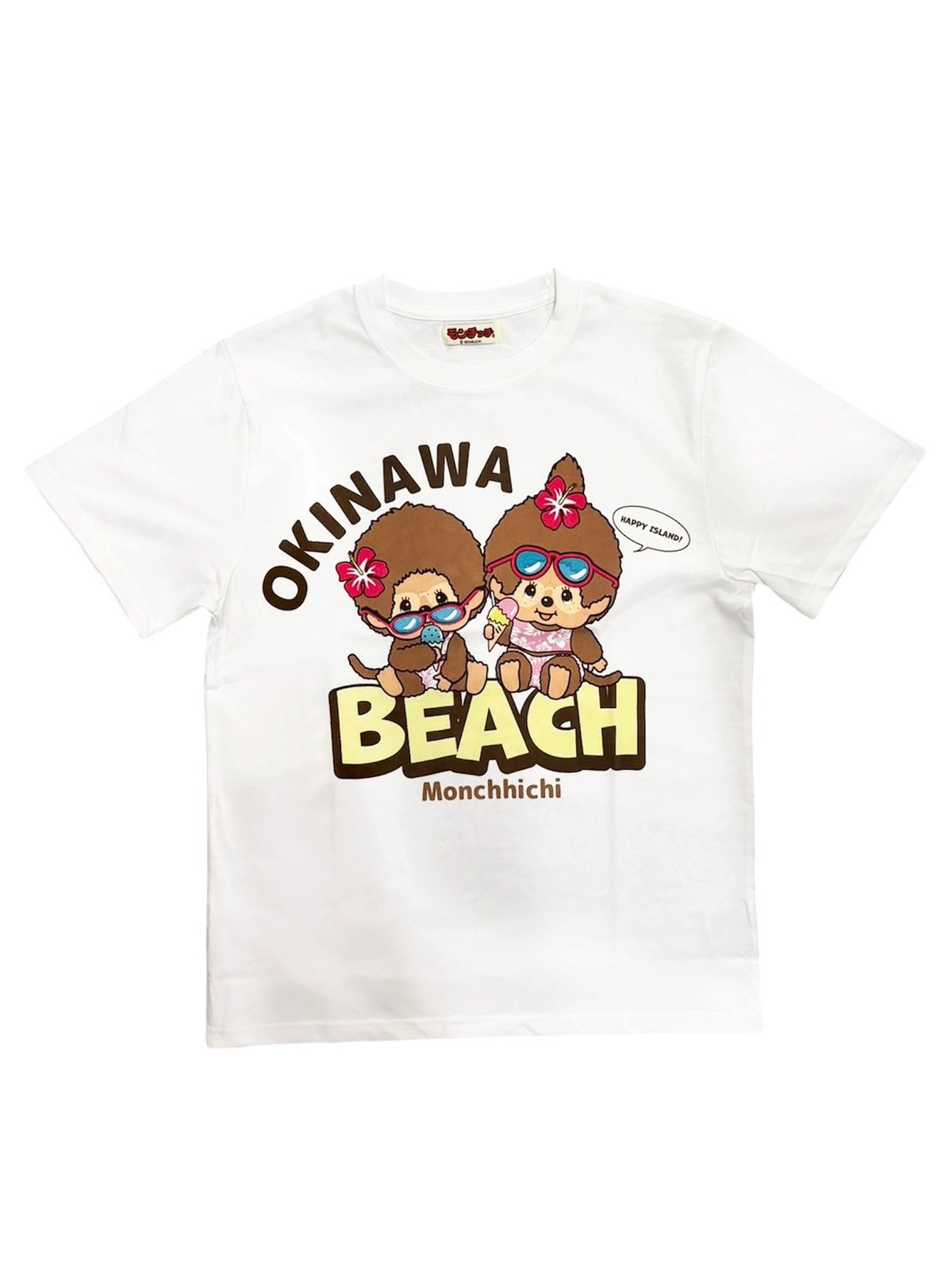 沖縄限定☆モンチッチ☆ビーチサングラスTシャツ☆タグもかわいい