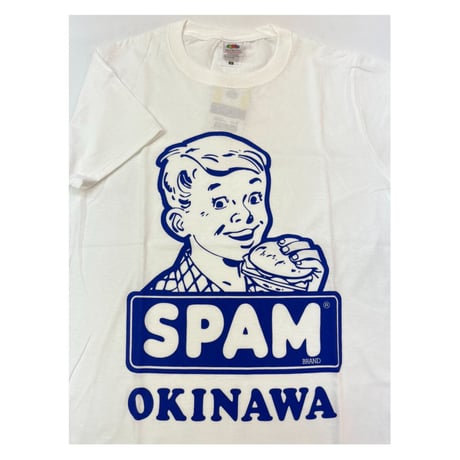 着ると元気になる！話題のSPAMTシャツ！売れてます★沖縄限定★スパム坊や
