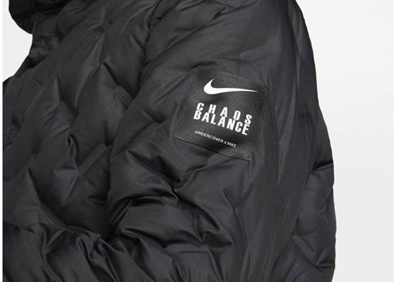 NIKE UNDERCOVER 3レイヤー フィッシュテール ダウン/パーカーXS 海外  