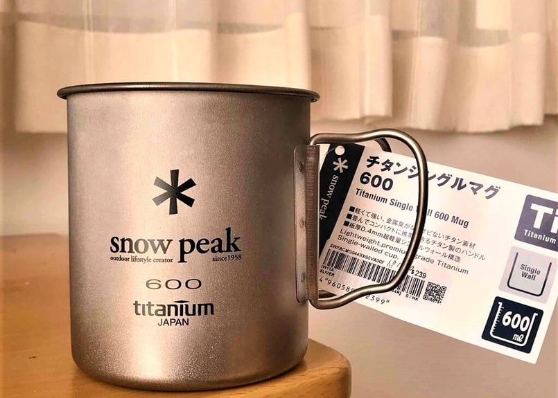 スノーピーク／snow　peak　限定カラーチタンシングルマグ