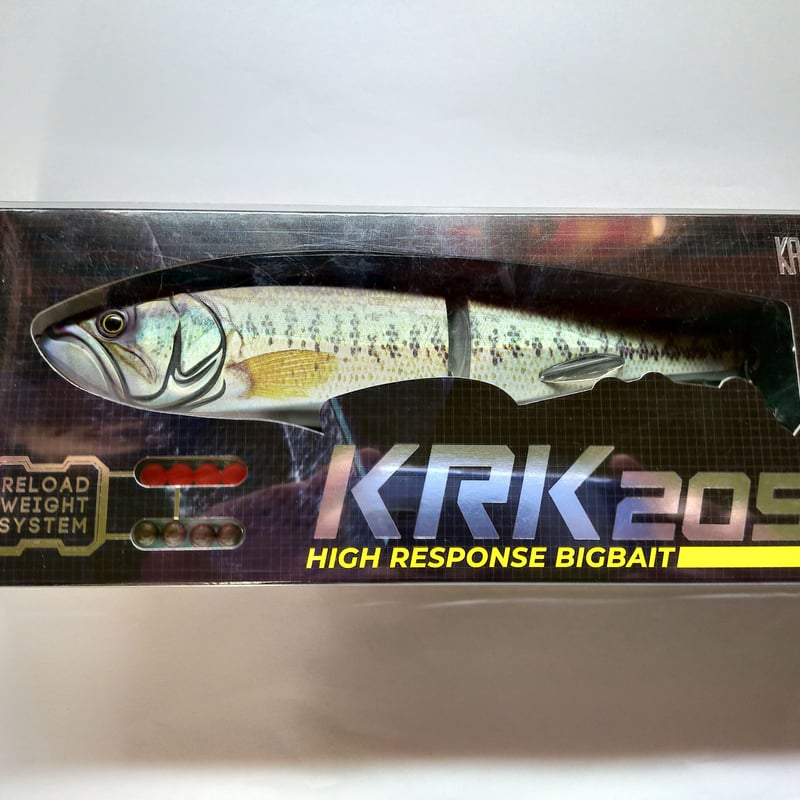 KAESU KRK205 ライキリ 限定カラー カエス ライキリ205 Wギル カエス