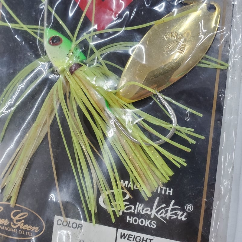【新品】 エバーグリーン スーパーデルタフォース スピナーベイト9点 エバーグリーン/ スーパーデルタフォース 1/2oz. | ps.kizuの中古釣具