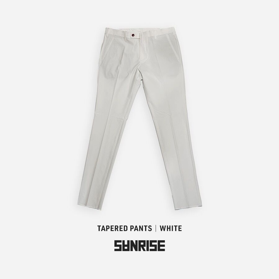 TAPERED PANTS】WHITE | SANRISE Online Store