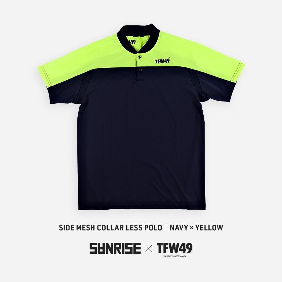 【TFW49 COLLAR LESS POLO】NVxYL