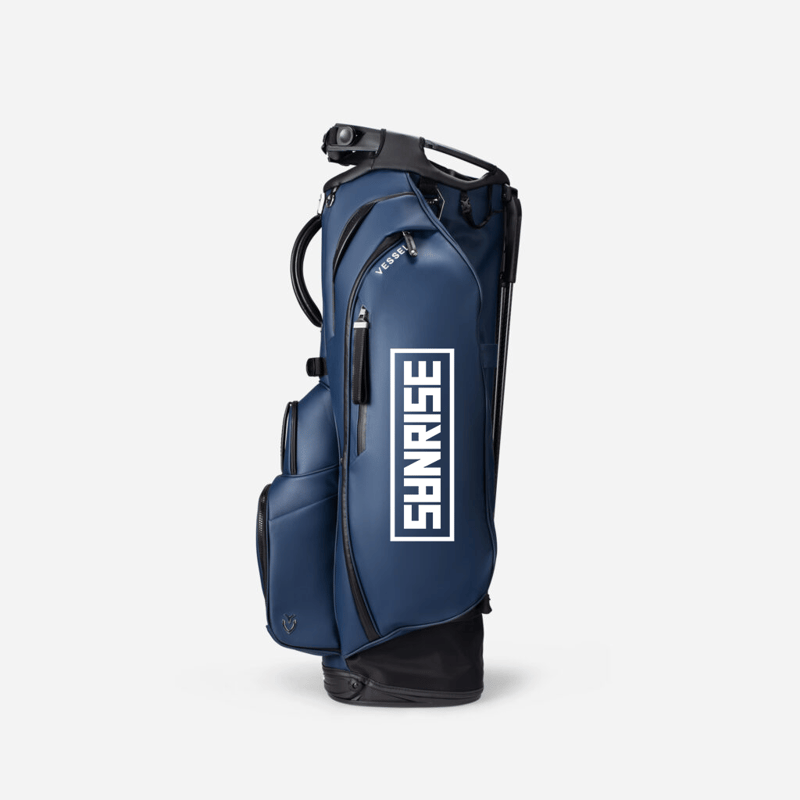 サンライズSANRISE ゴルフバッグ ネイビー VESSEL × SANRISE STAND BAG】NAVY | SANRISE Onli