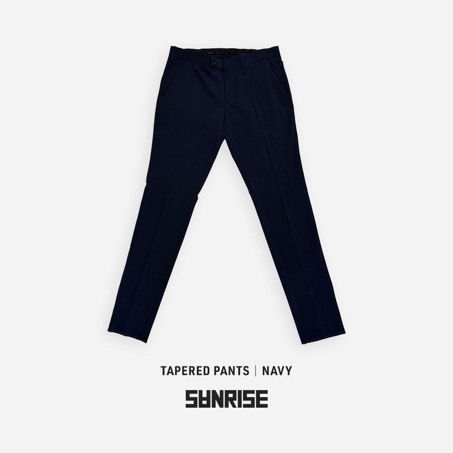 TAPERED PANTS】NAVY | SANRISE Online Store