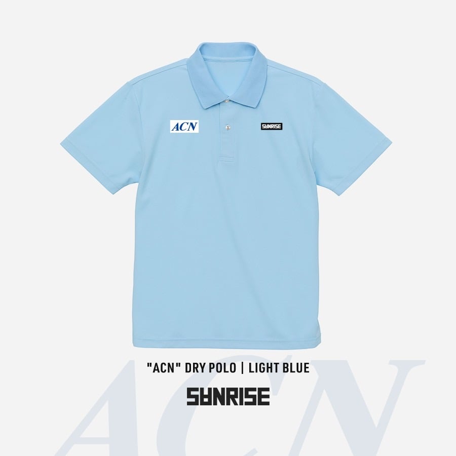 ACN DRY POLO】LIGHT BLUE | SANRISE Online Store